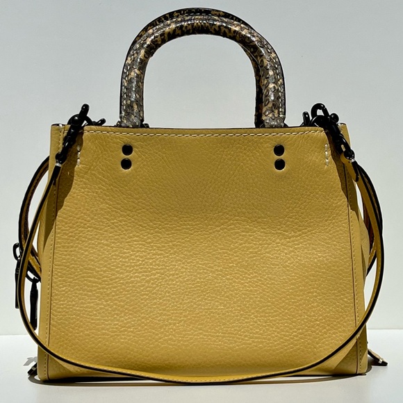COACH Rogue 25 With Colorblock Snakeskin Detail - Picture 2 of 16